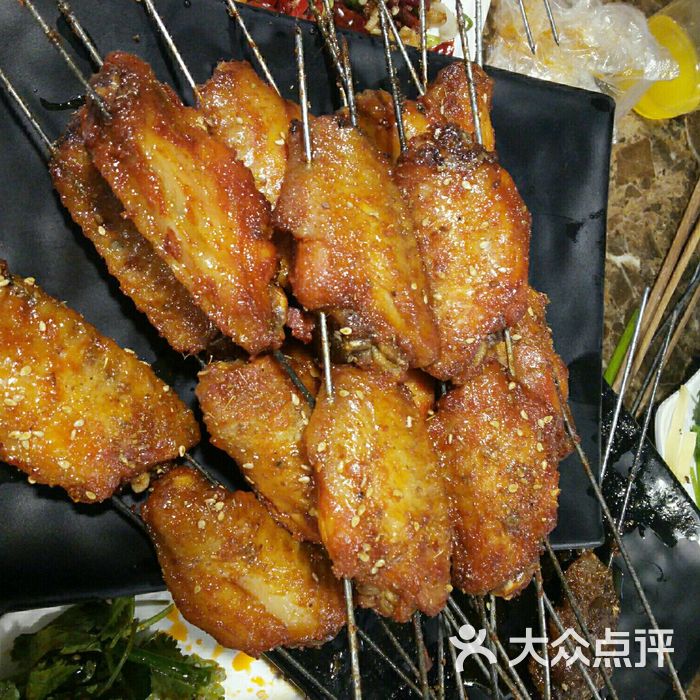 郑喜旺烧烤烤鸡翅图片-北京烧烤-大众点评网