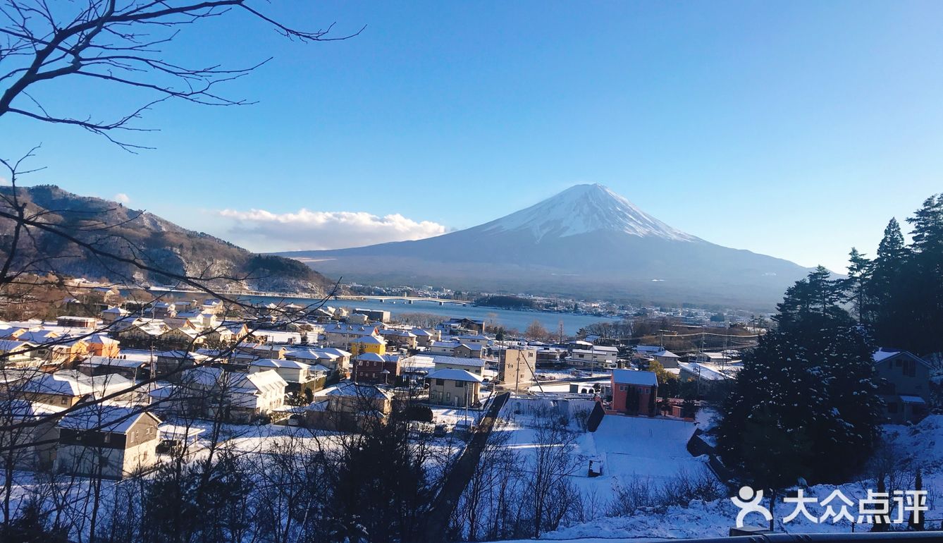 富士山雪景