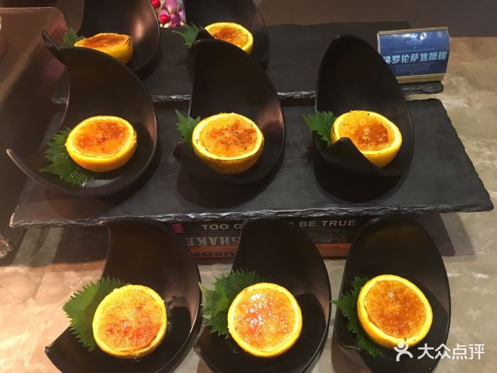 五月罗马海鲜自助餐厅(百脑汇店)焦糖橙子图片