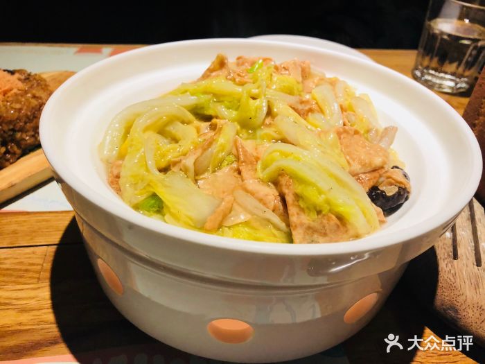 蜜蜂家·蜂蜜主题餐厅(展览馆店)白菜腐竹煲图片