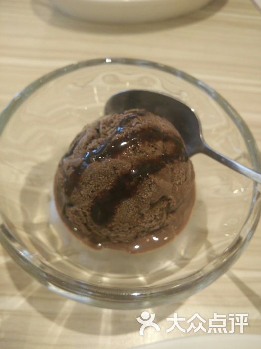 巧克力冰淇淋单球