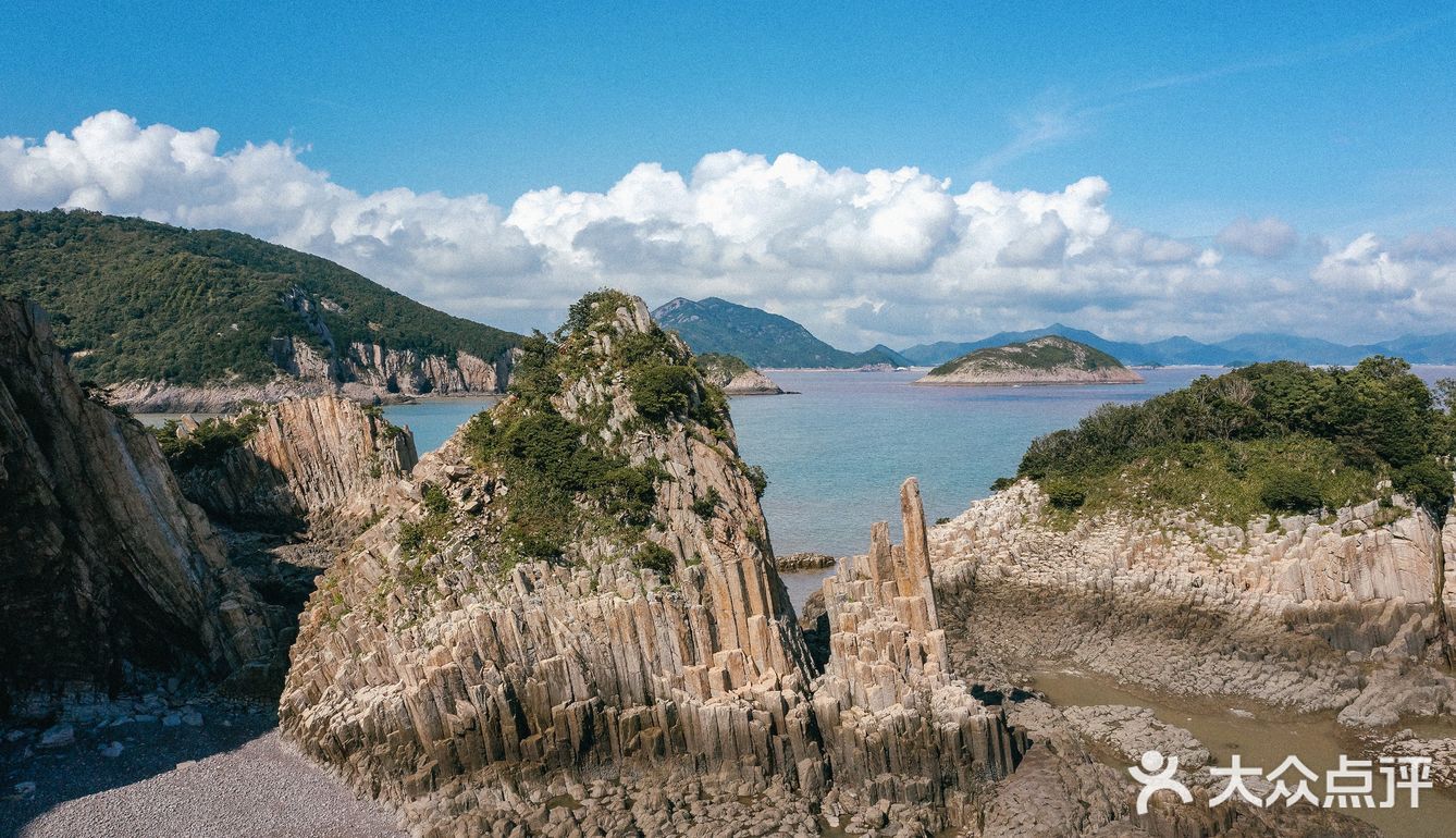 宁波象山·花岙岛|潮汐退去,海上生石林