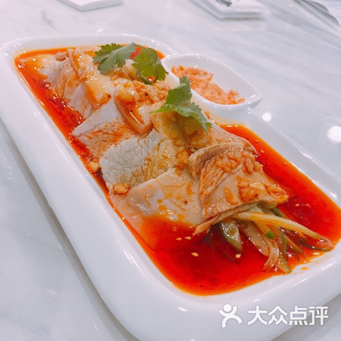 因为遇见你概念川菜蒜泥白肉图片 第5张