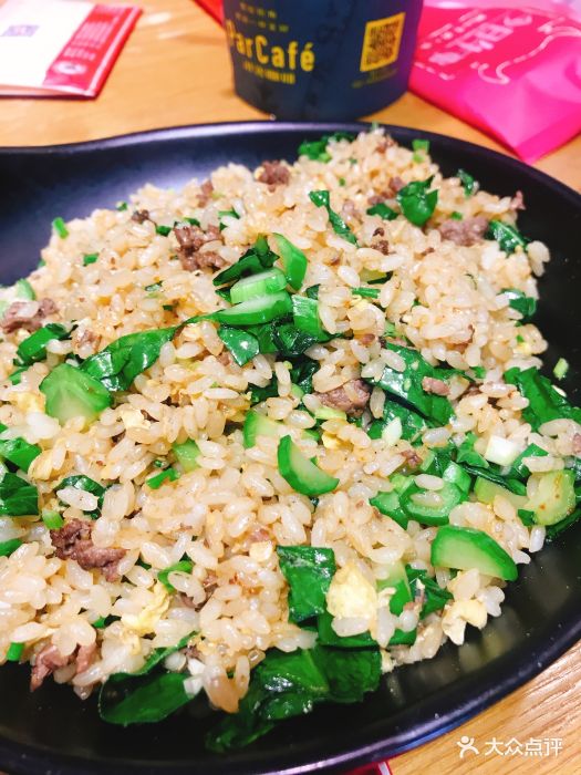 今日牛事潮汕鲜牛肉火锅(五角场店)芥兰牛肉炒饭图片 - 第406张