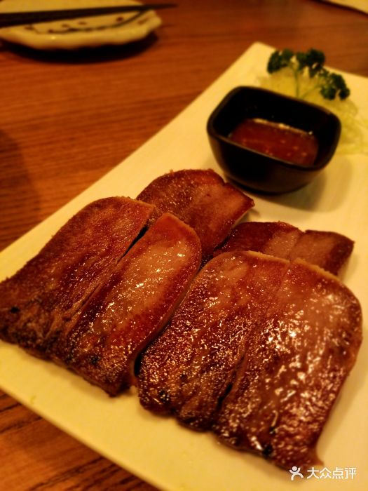 阿吾罗日本料理(k11艺术中心店)黑椒香煎厚牛舌图片 第734张