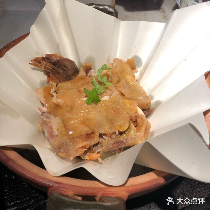 招牌客家盐焗手撕鸡