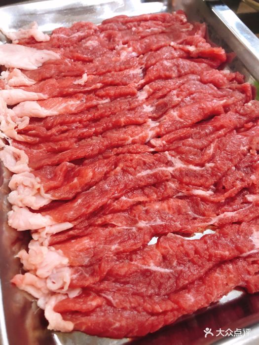 老北京涮羊肉(文涵路店)手切羊肉图片 - 第4张