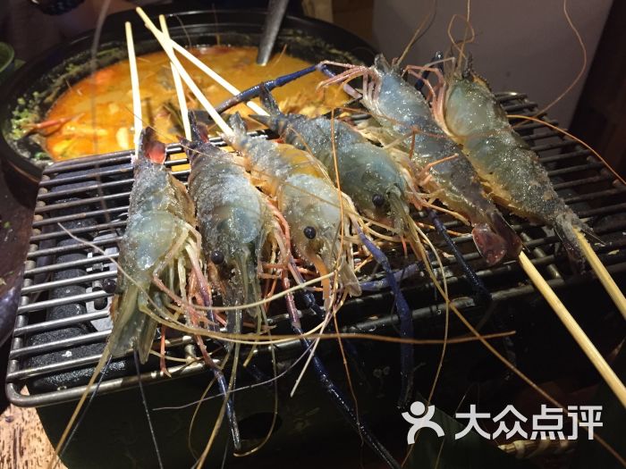 泰国活虾料理(欢乐海岸店)-海盐烤虾图片-深圳美食-大众点评网