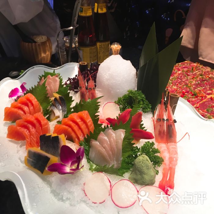 畅火歌火锅餐饮主题ktv刺身拼盘图片 - 第6张