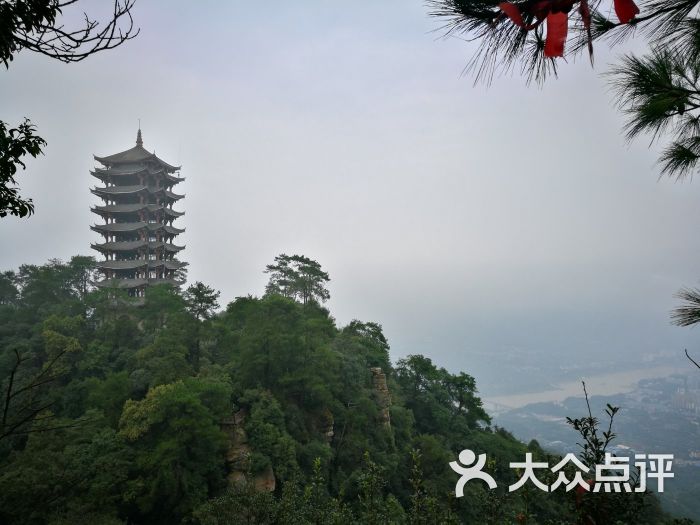 缙云山-狮子峰远眺香炉峰图片-重庆周边游-大众点评网