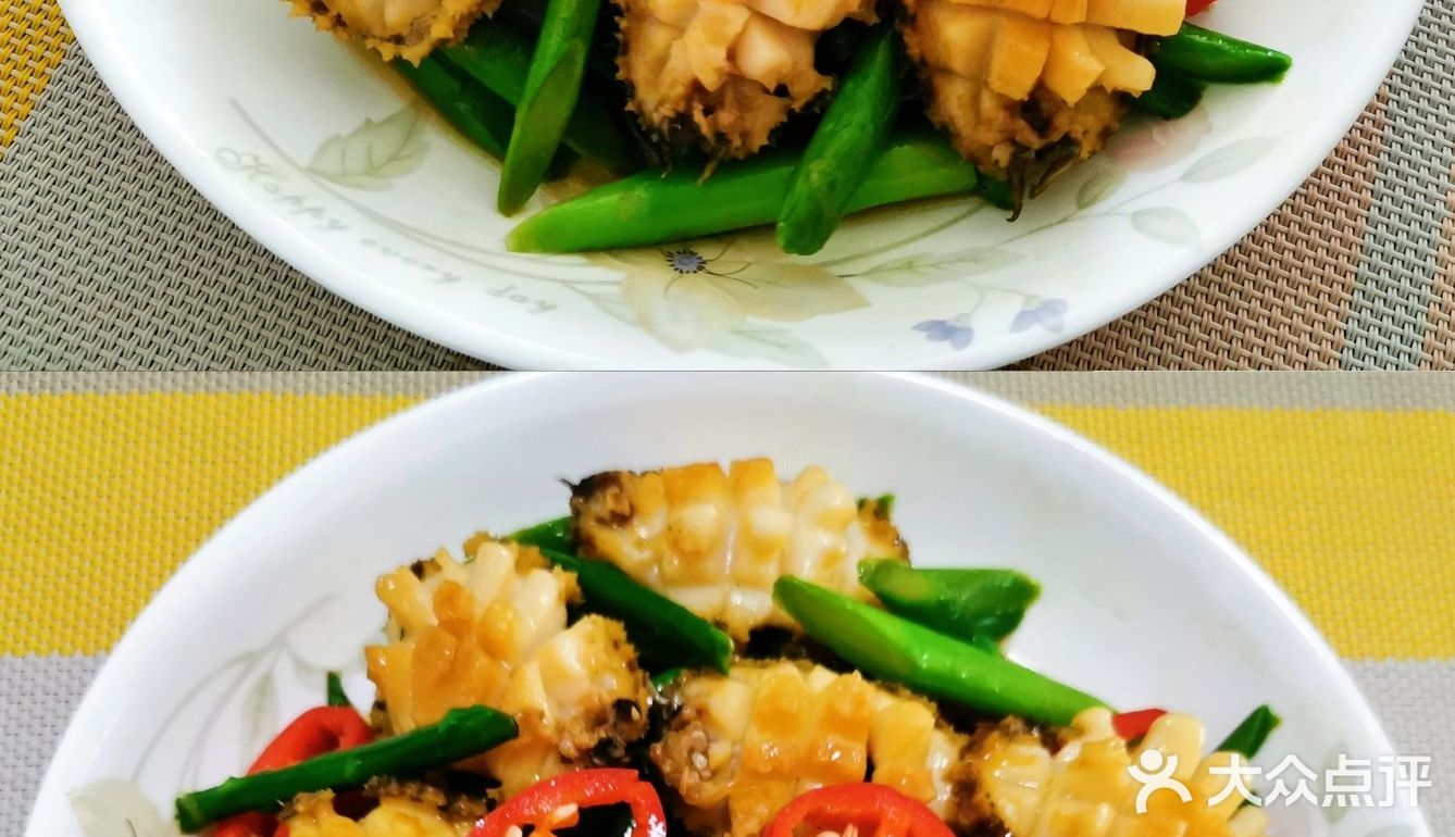 芦笋炒鲍鱼,鲜香诱人,味美可口 制作食材:鲍鱼