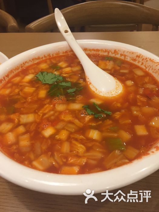 酸汤面片