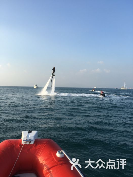 三亚摩托艇水上飞人体验中心-图片-三亚周边游