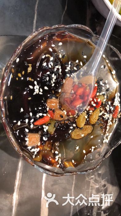 袁老四火锅(徐东店)成都水晶凉粉图片 - 第1张