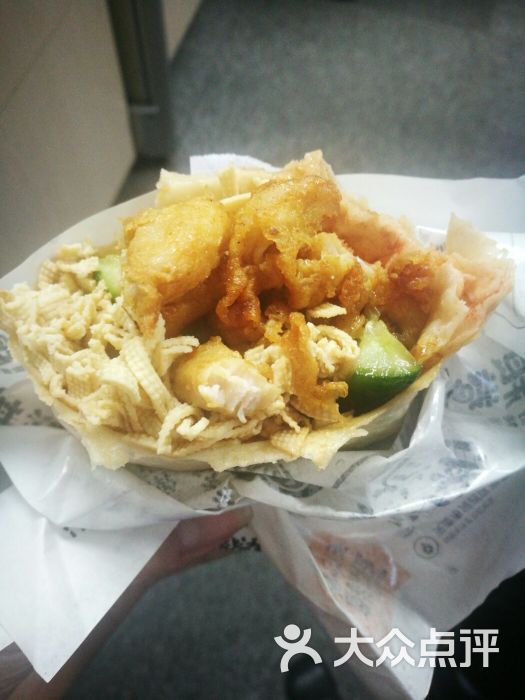 鲜粮卷饼王-香嫩鸡柳卷饼图片-青岛美食-大众点评网