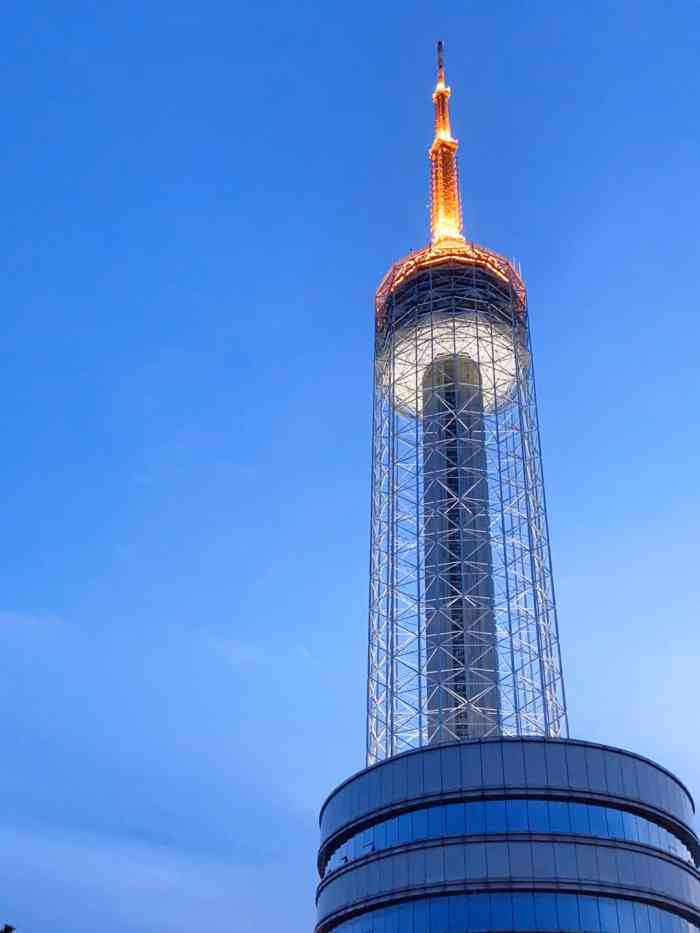 电视塔山-"大连游,第三天上午来到劳动公园,乘坐富斯.