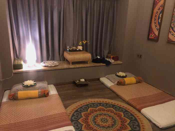 古·泰spa(红树湾店)-"珠海探店—正宗泰式按摩 隔断.