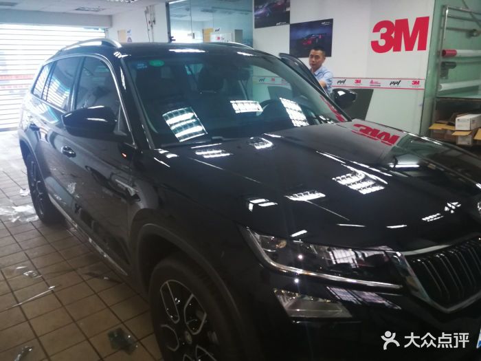 车水马龙3m汽车贴膜冠军隐形车衣(漕宝路中环店)科迪亚克大熊的新面罩