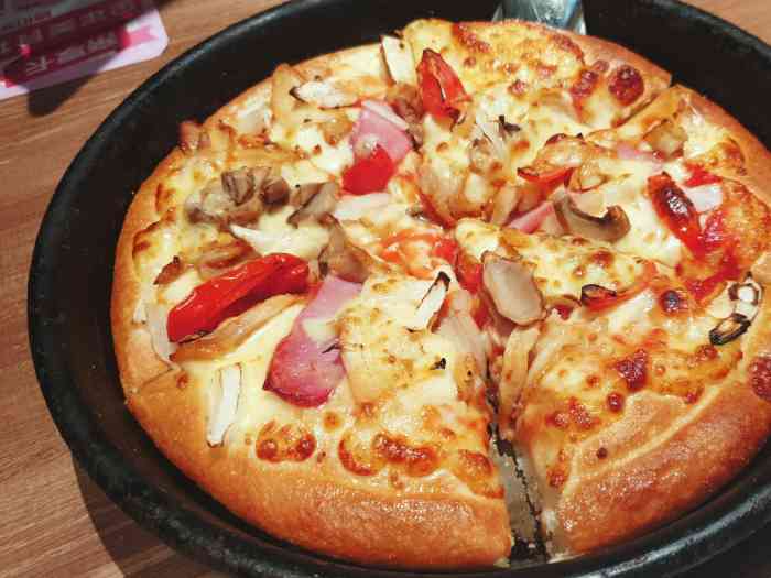 必胜客(北京环宇荟购物中心bistro店"好久没来必胜客了,在地铁里