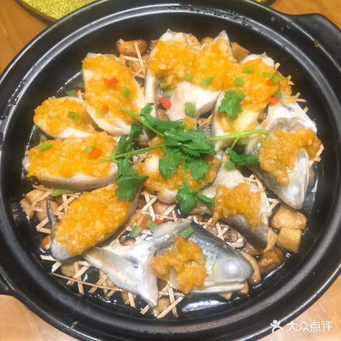筷香闽南菜(新天城市广场3楼店)黄椒酱焗午鱼图片