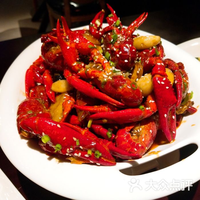 火红龙小龙虾馆精品油焖小龙虾图片-北京小龙虾-大众
