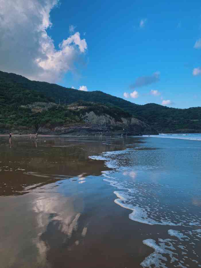 鹤浦大沙沙滩-"象山大沙村沙滩,在南田岛上,从宁波开车.