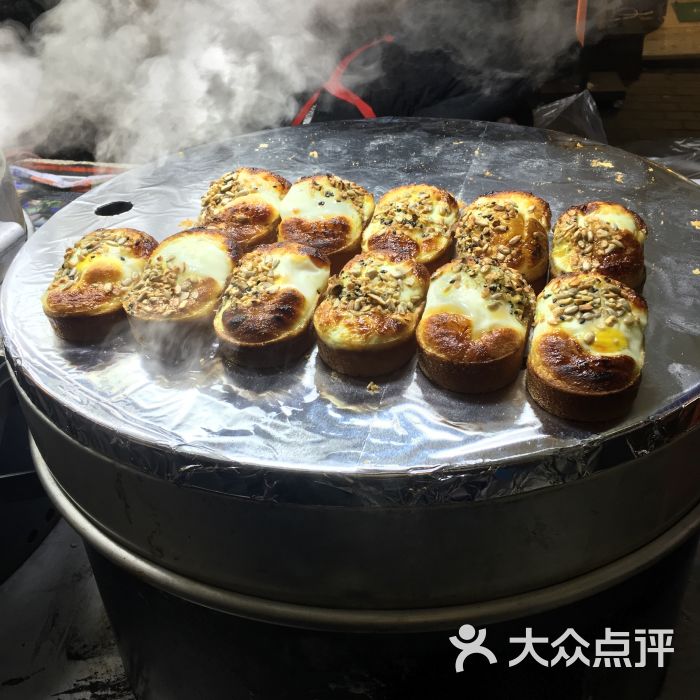 明洞小吃摊鸡蛋糕图片 - 第9张