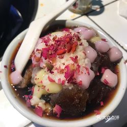 玫瑰冰汤圆