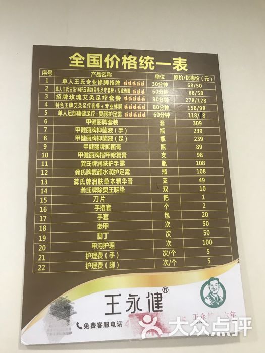 王永健专业修脚馆(曹杨店)图片 第2张