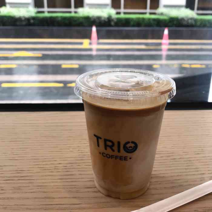 trio coffee-"很久没有认真想喝的新店了,trio可以算.