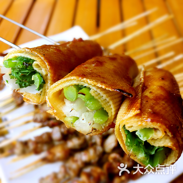 肉串汪自由派(济南店)烤蔬菜卷图片 - 第422张