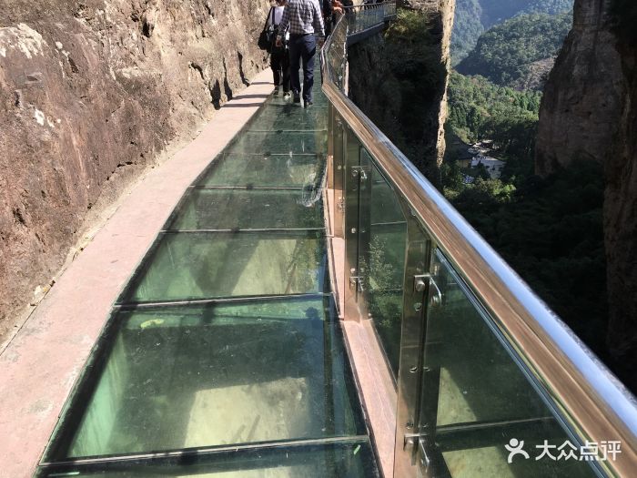 温州灵岩景区-景点玻璃栈道图片-雁荡山周边游-大众点评网