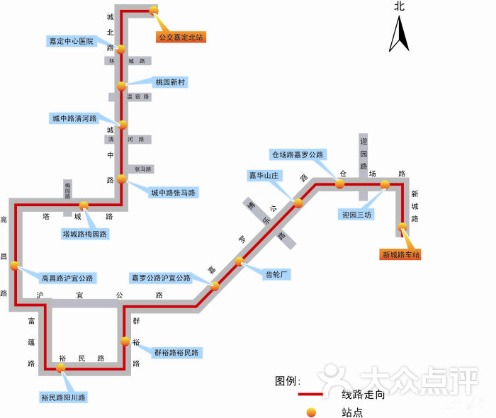 公交车(嘉定3路)嘉定3路线路图图片 - 第14张