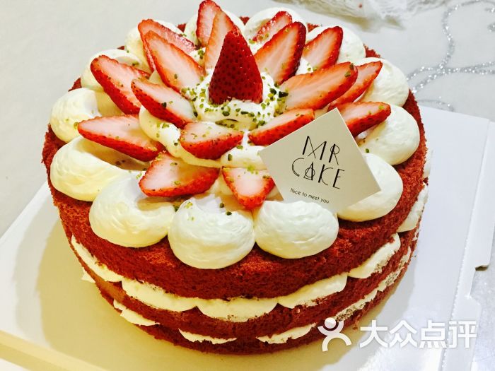 mrcake每刻蛋糕-8寸红丝绒裸蛋糕图片-桂林美食-大众点评网