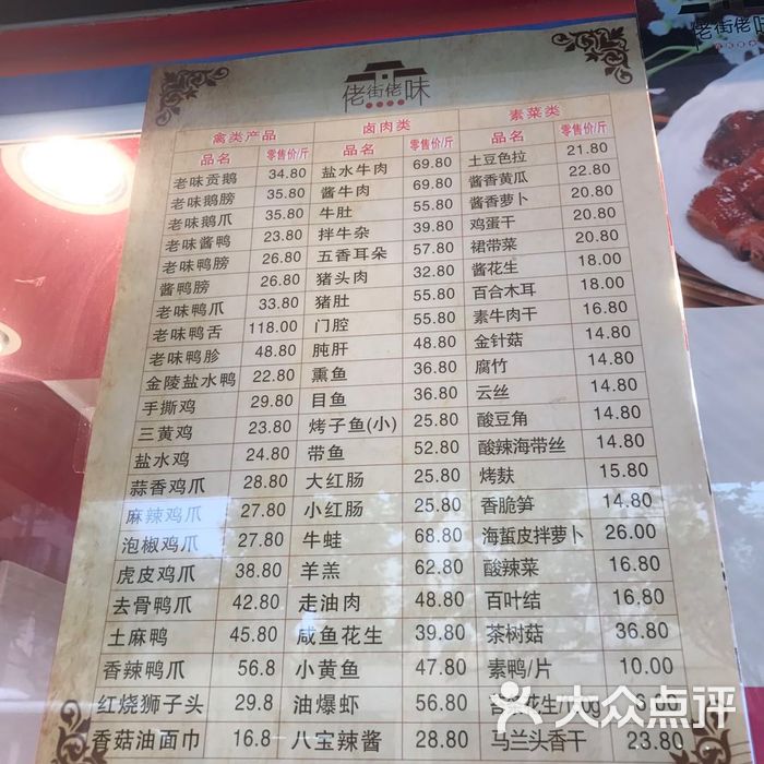 佬街佬味图片-北京熟食-大众点评网