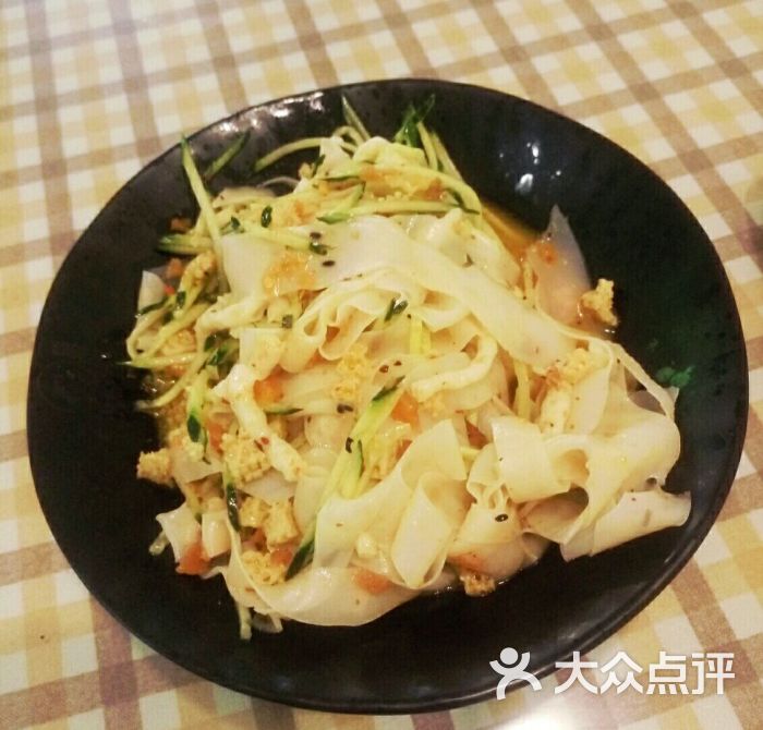 凉拌面皮