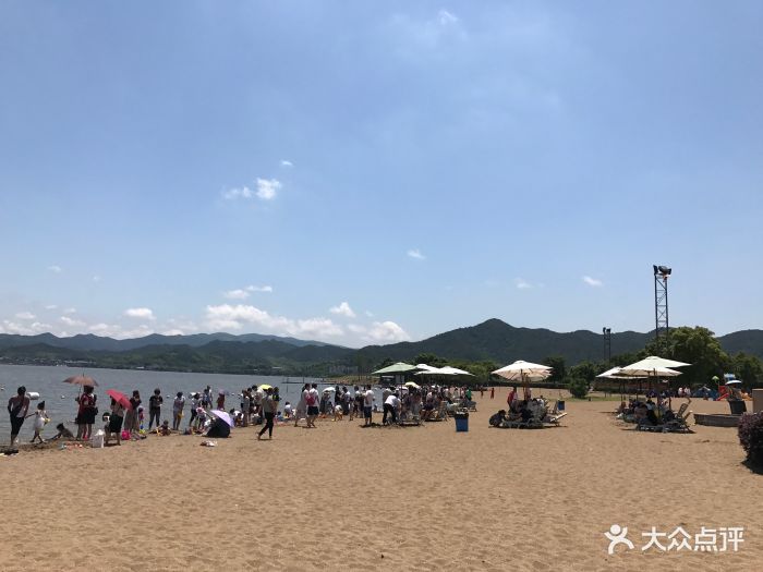 东钱湖阳光沙滩图片