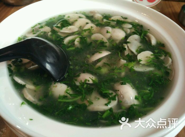 荠菜蘑菇汤