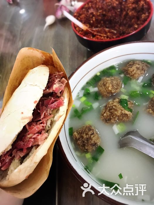 李老四腊牛肉夹馍(韩森路店)-图片-西安美食-大众点评