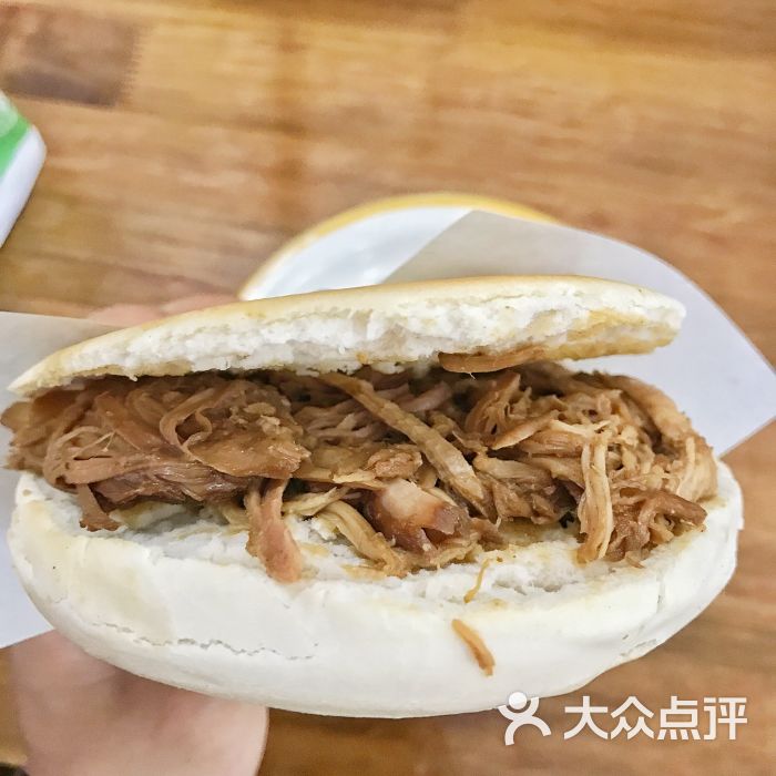 秦豫肉夹馍(东木头市店)-纯瘦肉夹馍图片-西安美食