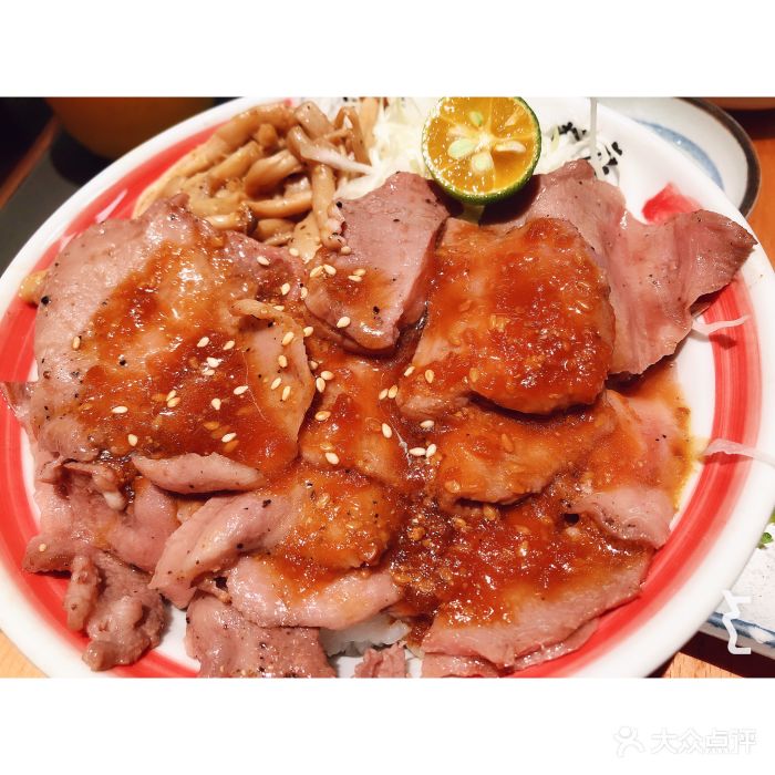 大馥·烧肉丼饭(芮欧百货店)盐葱牛舌丼图片 - 第1042张