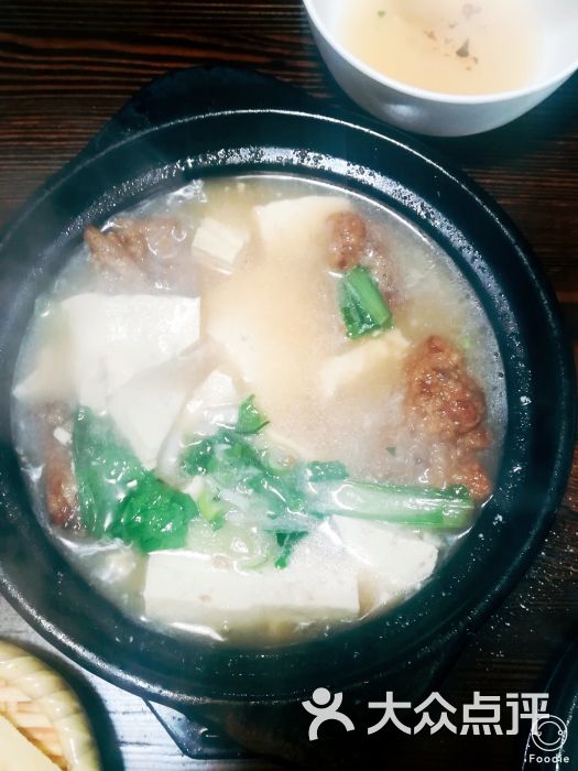 吉食宇砂锅王老油饼排骨豆腐锅图片 第1张