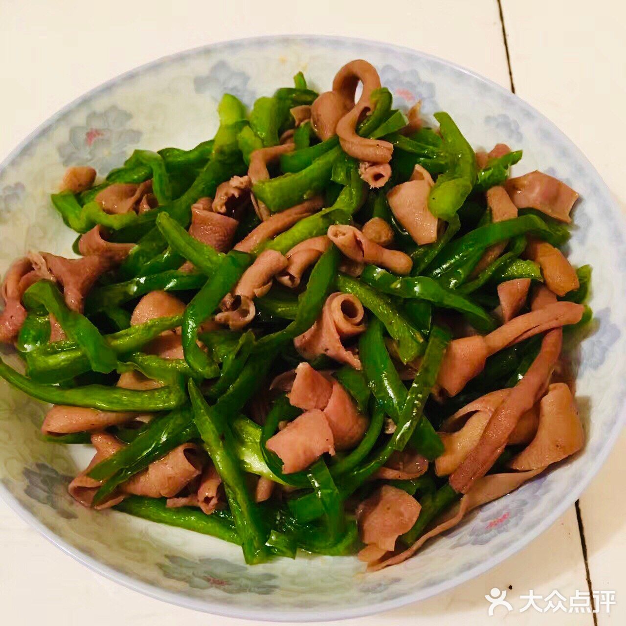 简单快捷下饭菜—青椒炒鸭肠