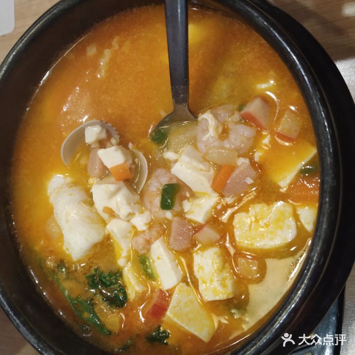 土大力烤肉名家(鹤壁店)海鲜豆腐汤图片