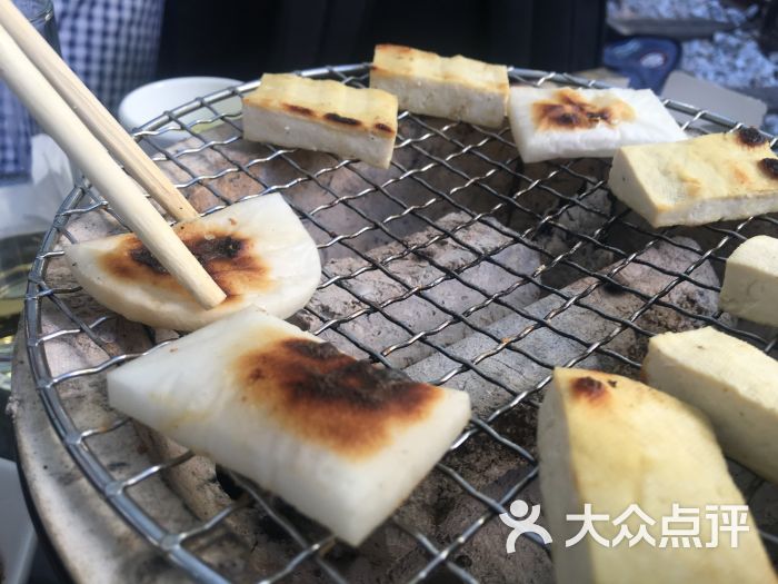 烤饵块 烤建水豆腐