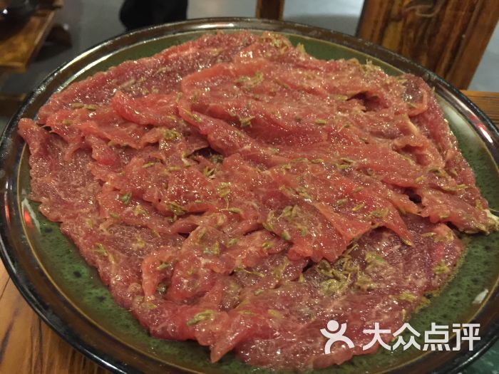 私蜀老灶火锅(黄寺店)秘制孜然牛肉图片 第5张