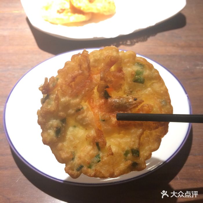 塘桥老哥小辰光-铜鼓虾饼图片-常州美食-大众点评网