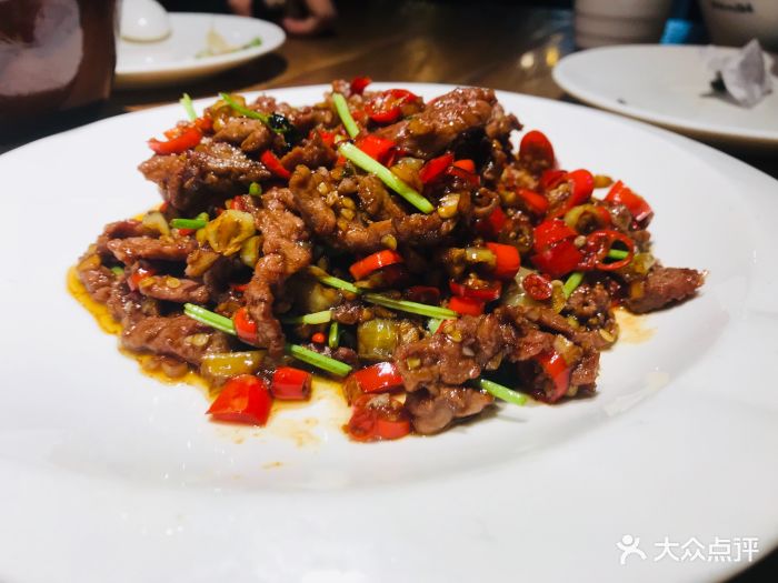 到长沙湘菜餐厅(万象店)小炒黄牛肉图片