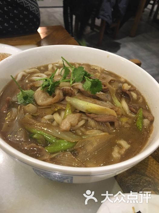 京门老爆三(方庄店)羊肉汆面图片 - 第1张