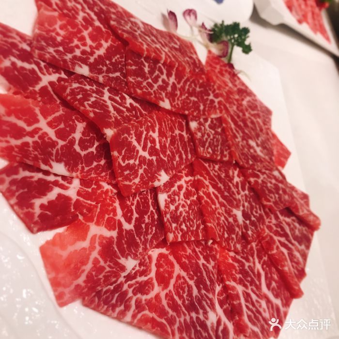 雪花牛肉